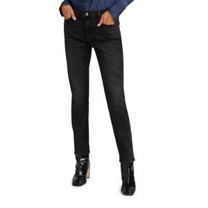Frame Le Garcon Mid-Rise Straight Jeans